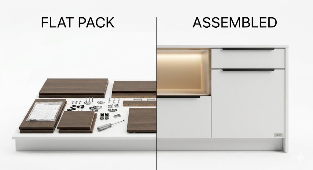 Flat Pack vs Assembled Cabinets: Which Is Better?