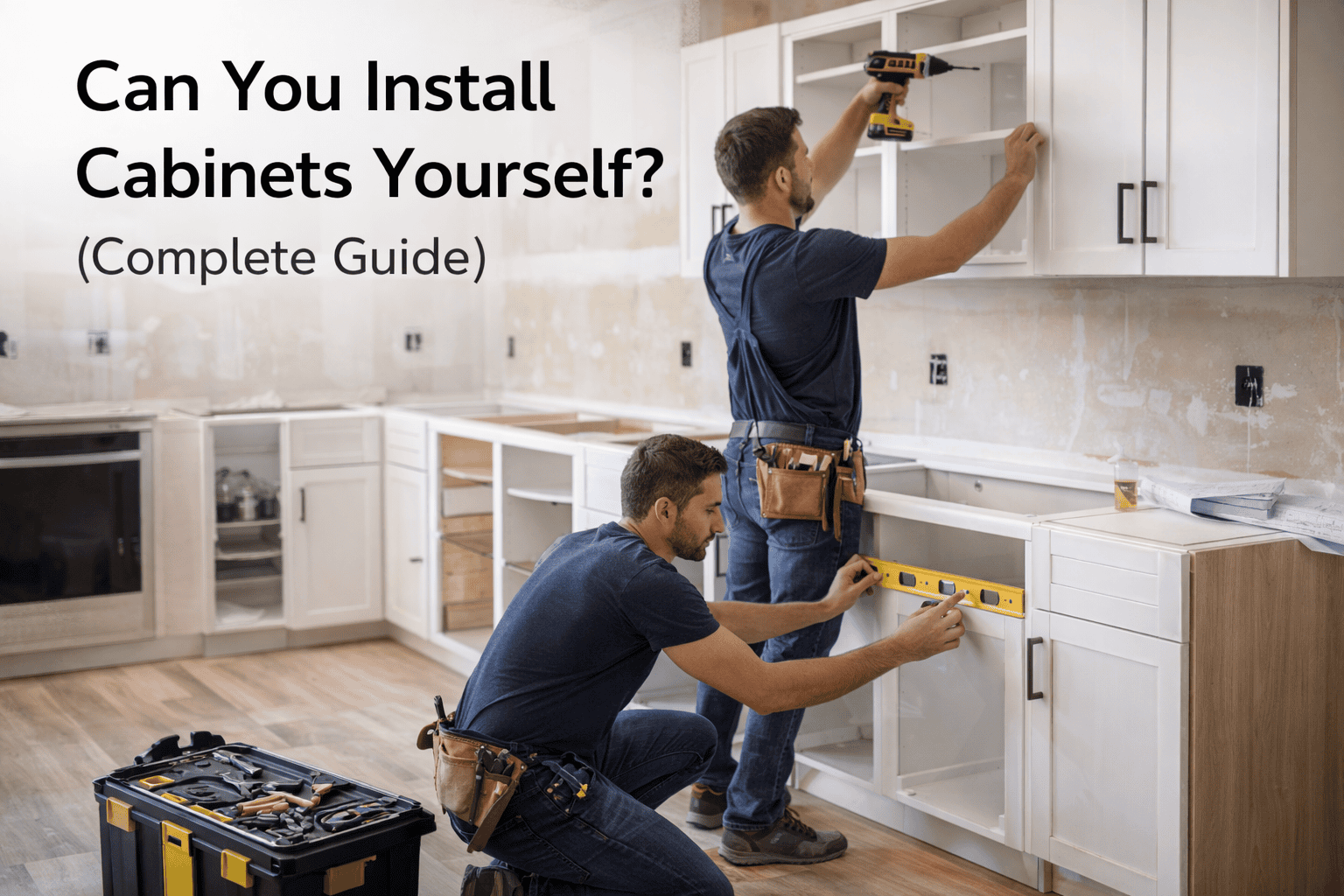Can You Install Cabinets Yourself? (Complete Guide)