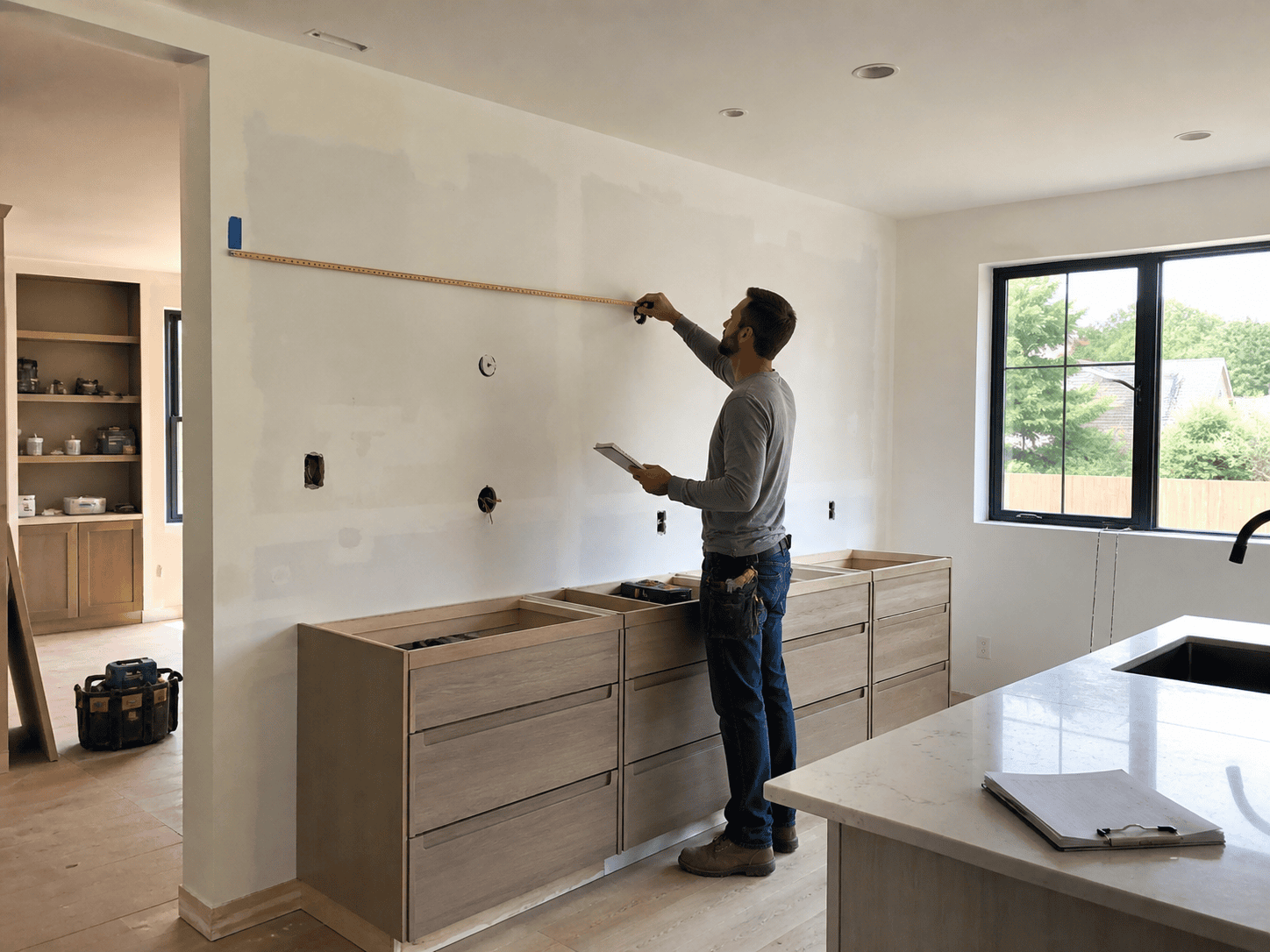 How to Measure Your Space for Custom Cabinets Before Asking for a Quote
