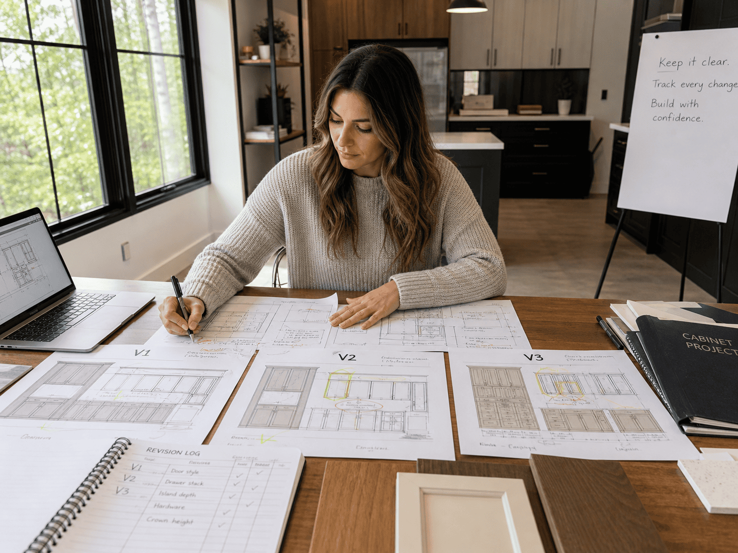 What Counts as a Major Change in a Custom Cabinet Project?