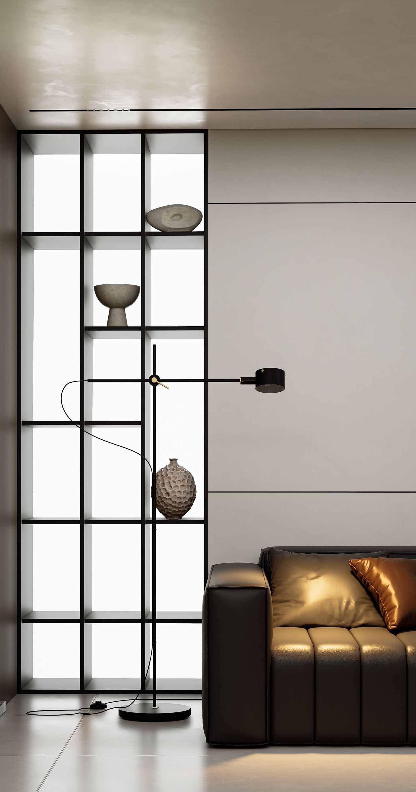 Light Italian Luxury Double-Volume Villa Design | Elegant Modern Residence - 6