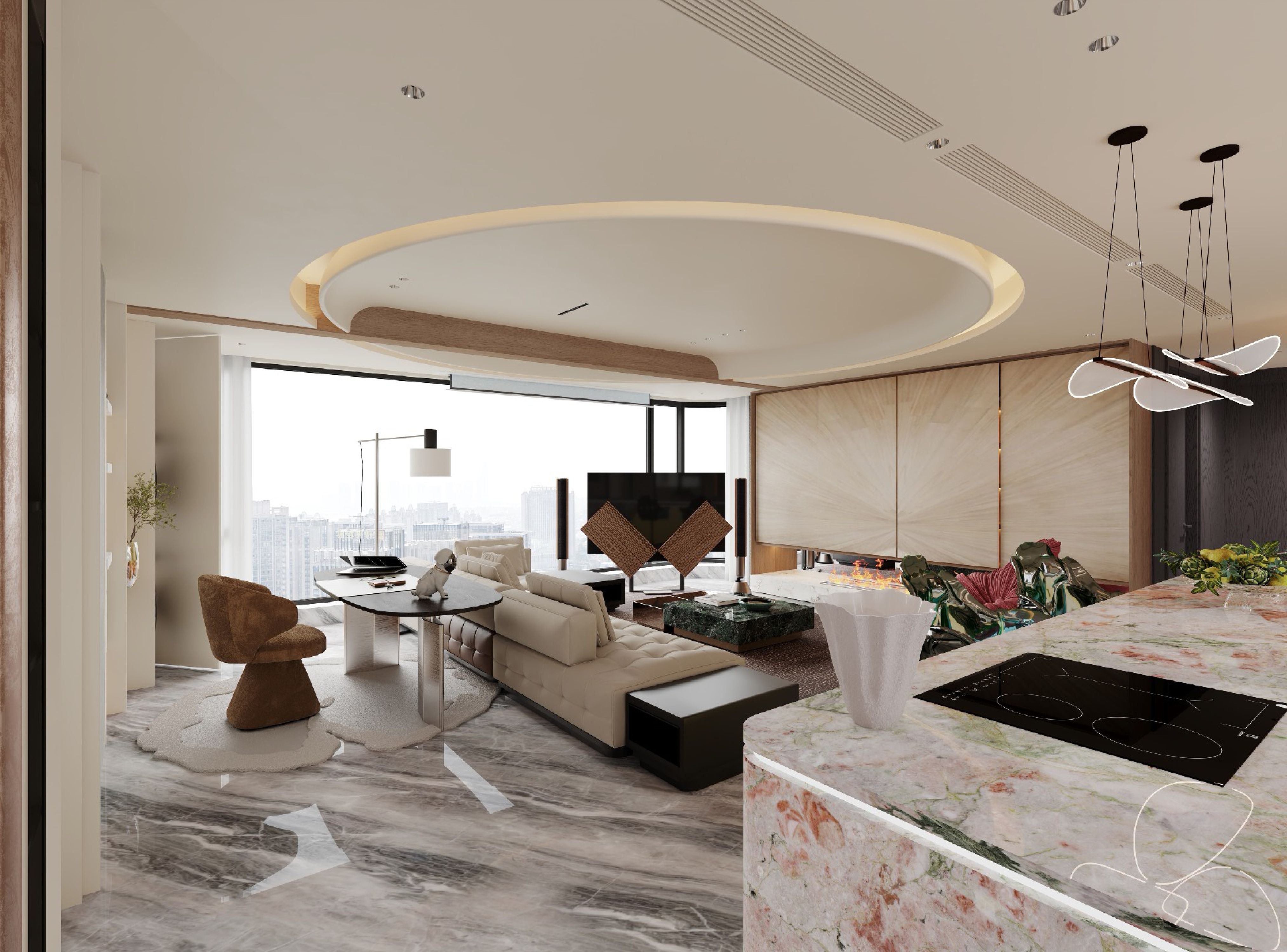 Light Luxury Apartment Design in Malaysia | Spacious Modern Living - 14