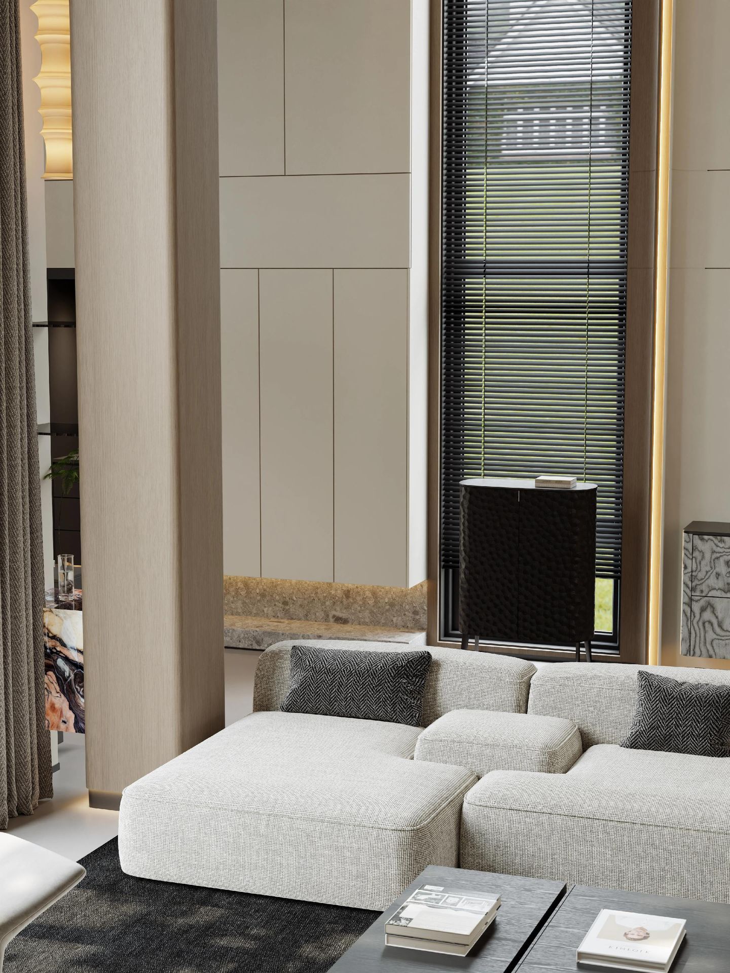 Light Luxury Double-Volume Villa in Johor Bahru | Elegant Bright Interior Design - 2