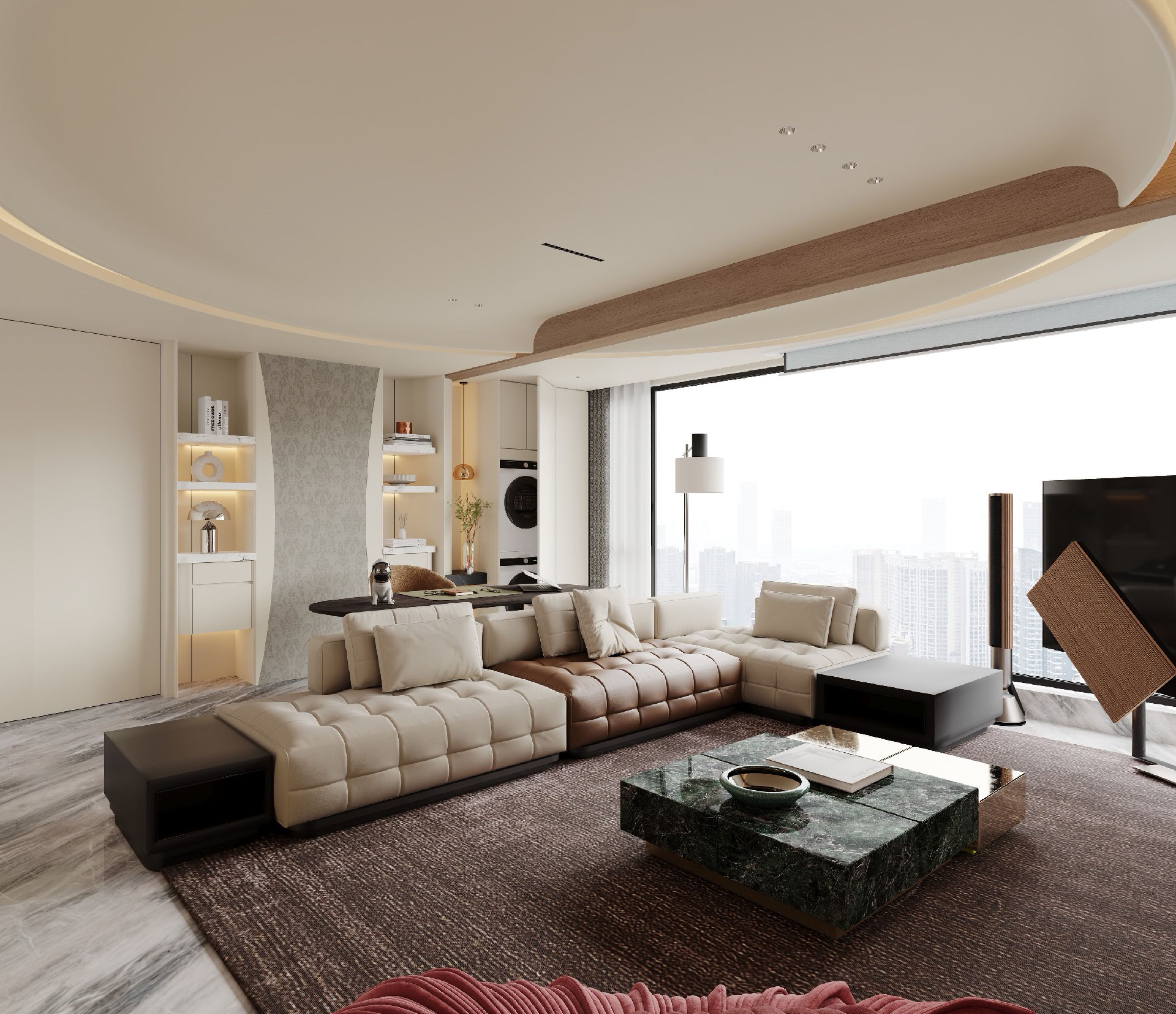 Light Luxury Apartment Design in Malaysia | Spacious Modern Living - 11