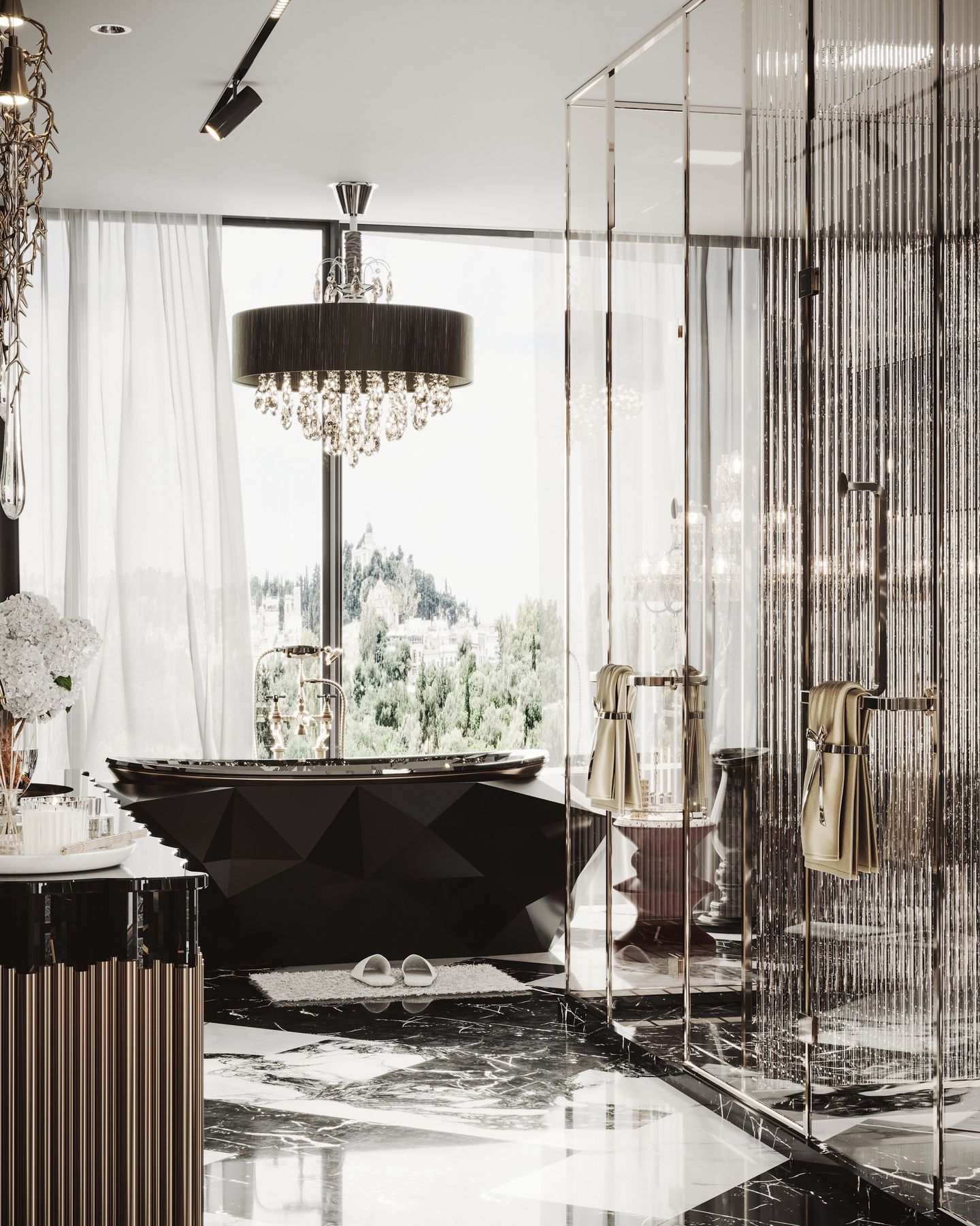 Dark French Luxury Apartment Design in Kuala Lumpur | Elegant High-End Interior - 5