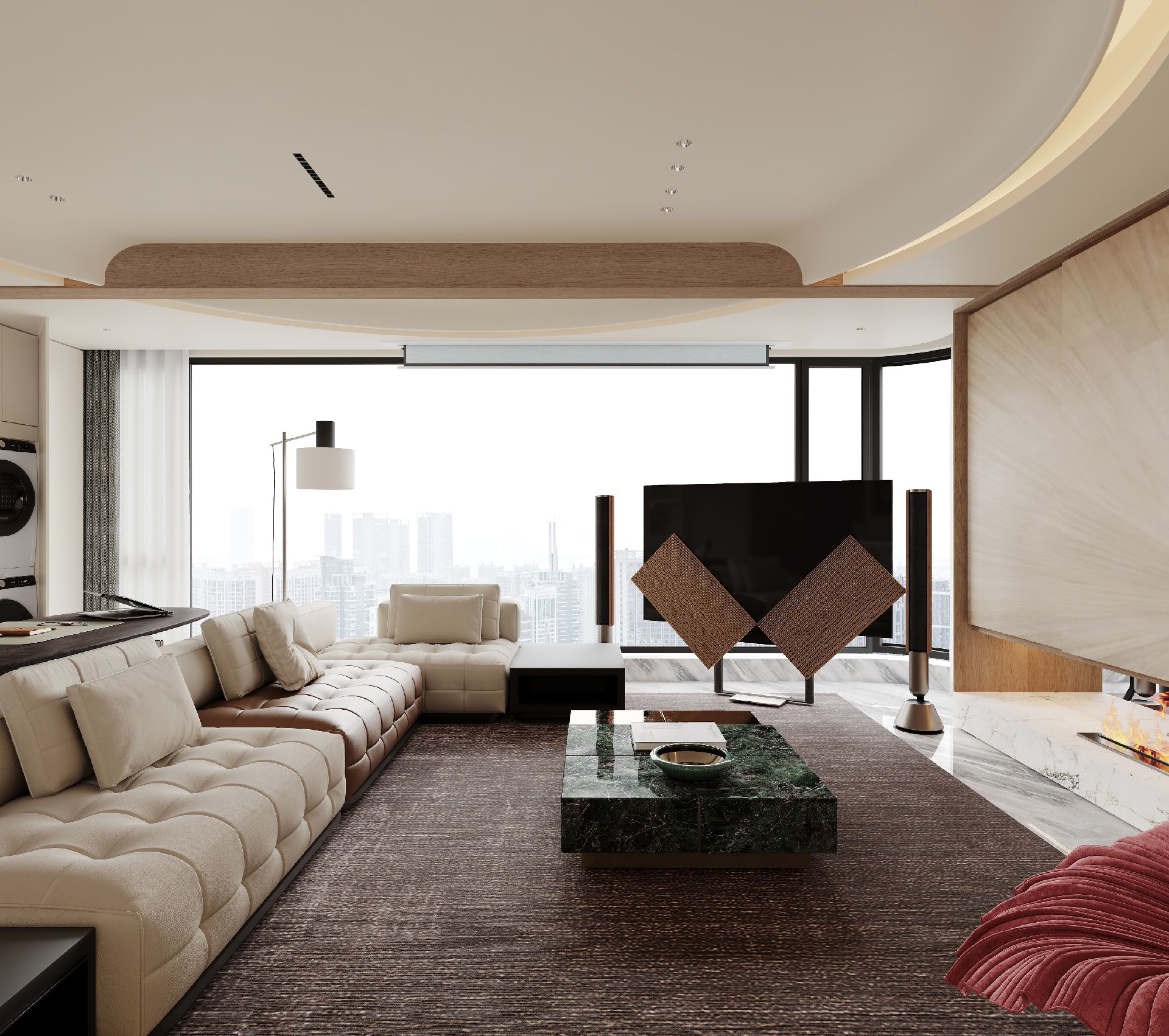 Light Luxury Apartment Design in Malaysia | Spacious Modern Living - 13