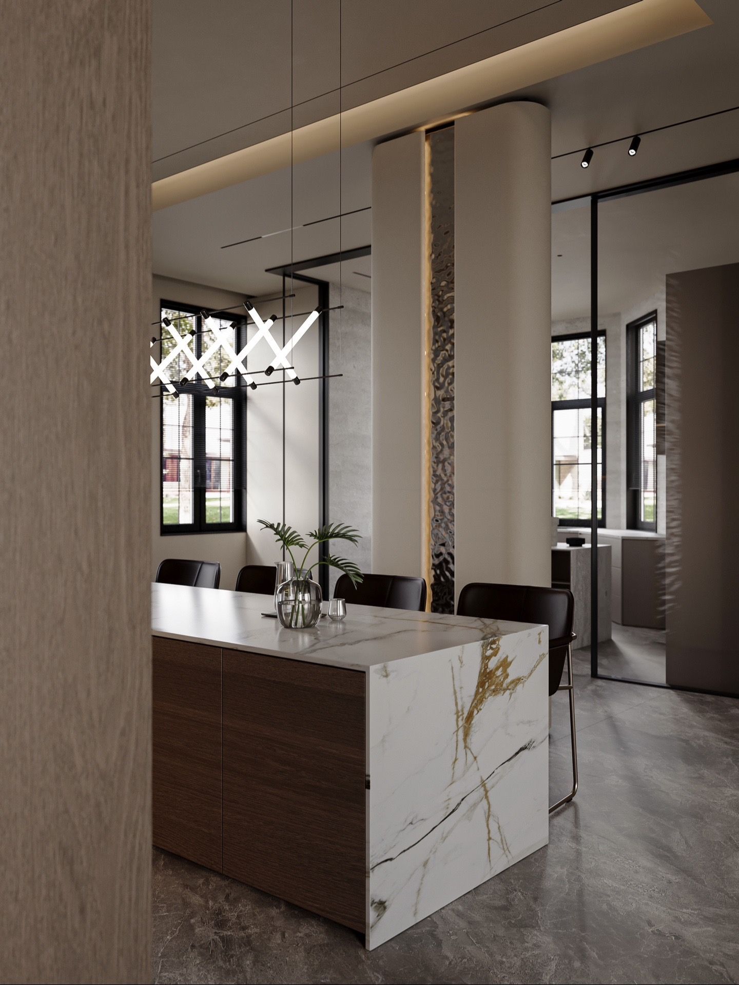 Italian Luxury Double-Volume Villa Design in Guangzhou | 400 sqm Residence - 15