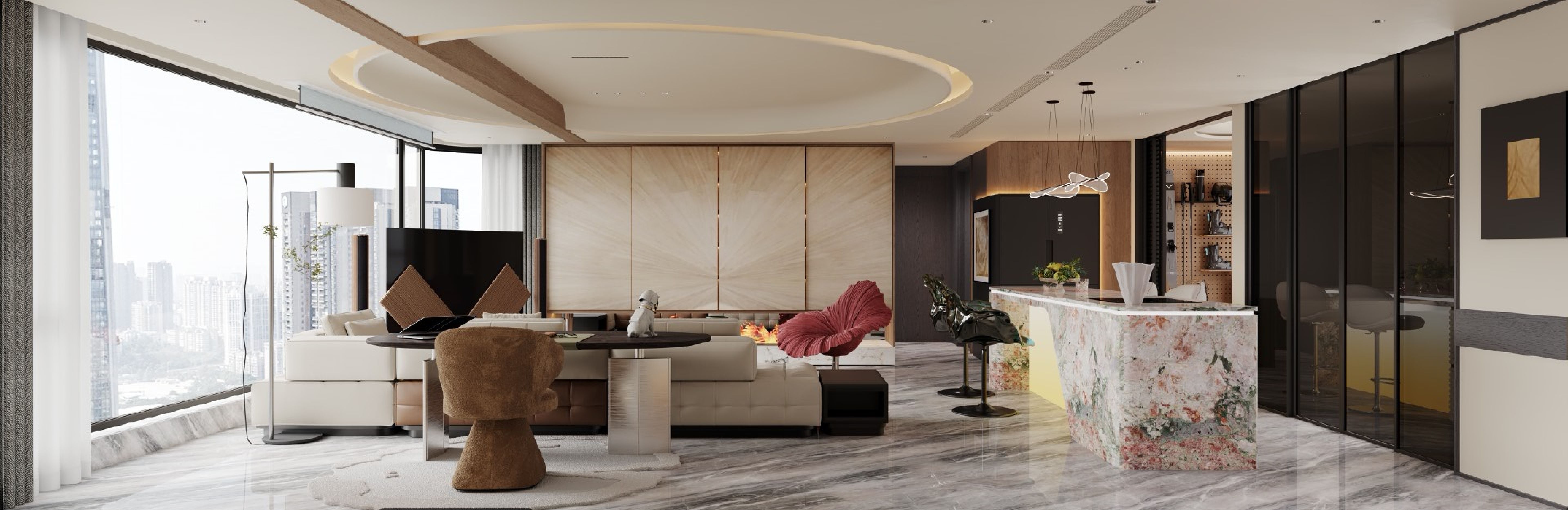Light Luxury Apartment Design in Malaysia | Spacious Modern Living - 16