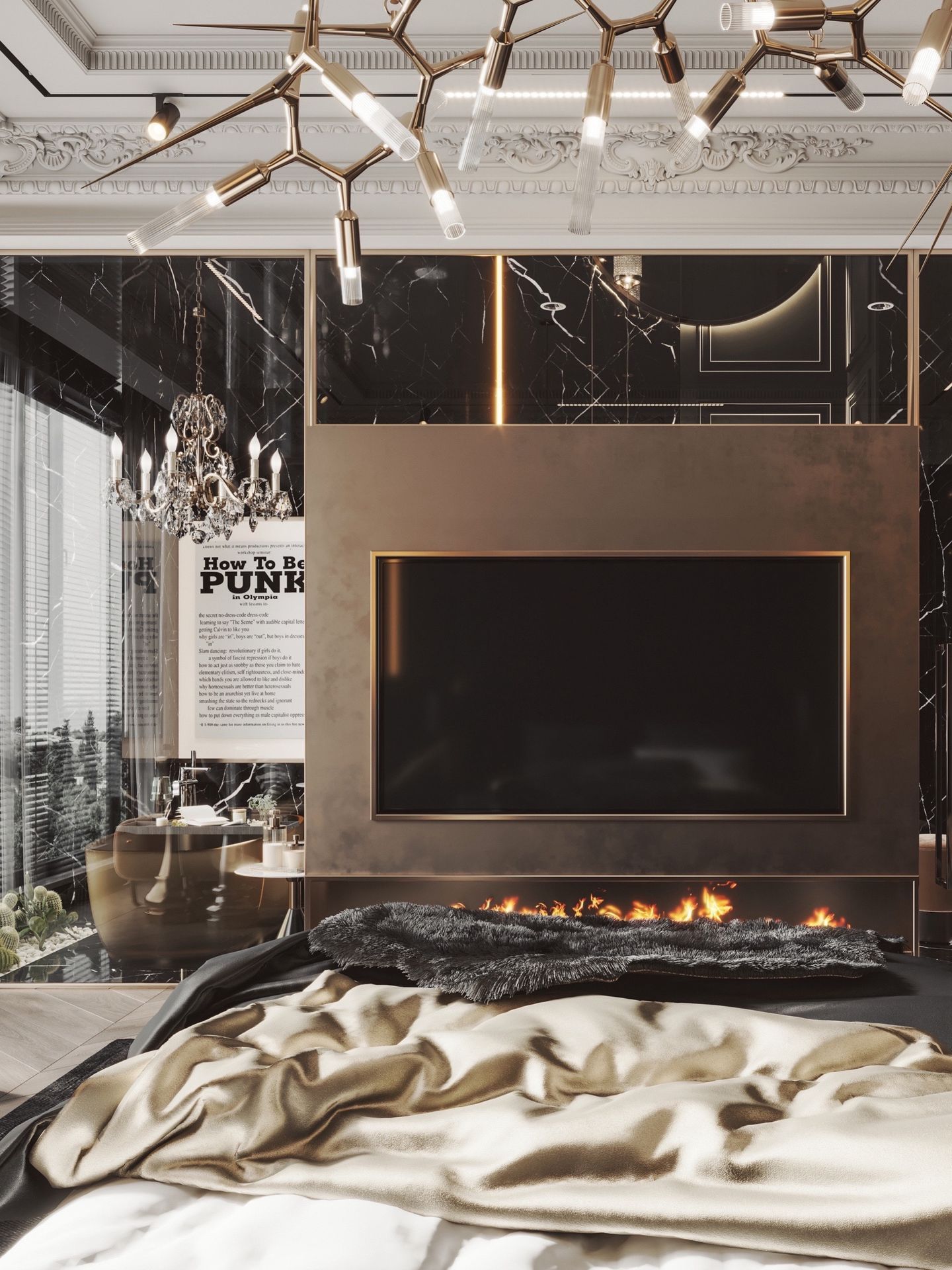 Dark French Luxury Apartment Design in Kuala Lumpur | Elegant High-End Interior - 6