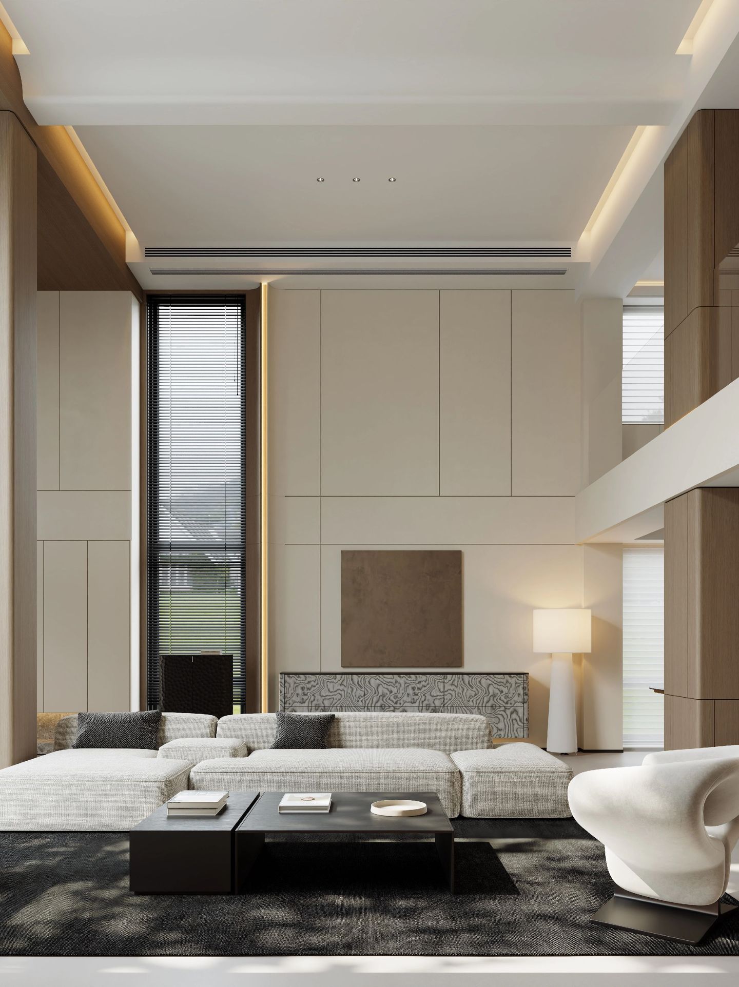 Light Luxury Double-Volume Villa in Johor Bahru | Elegant Bright Interior Design - 20