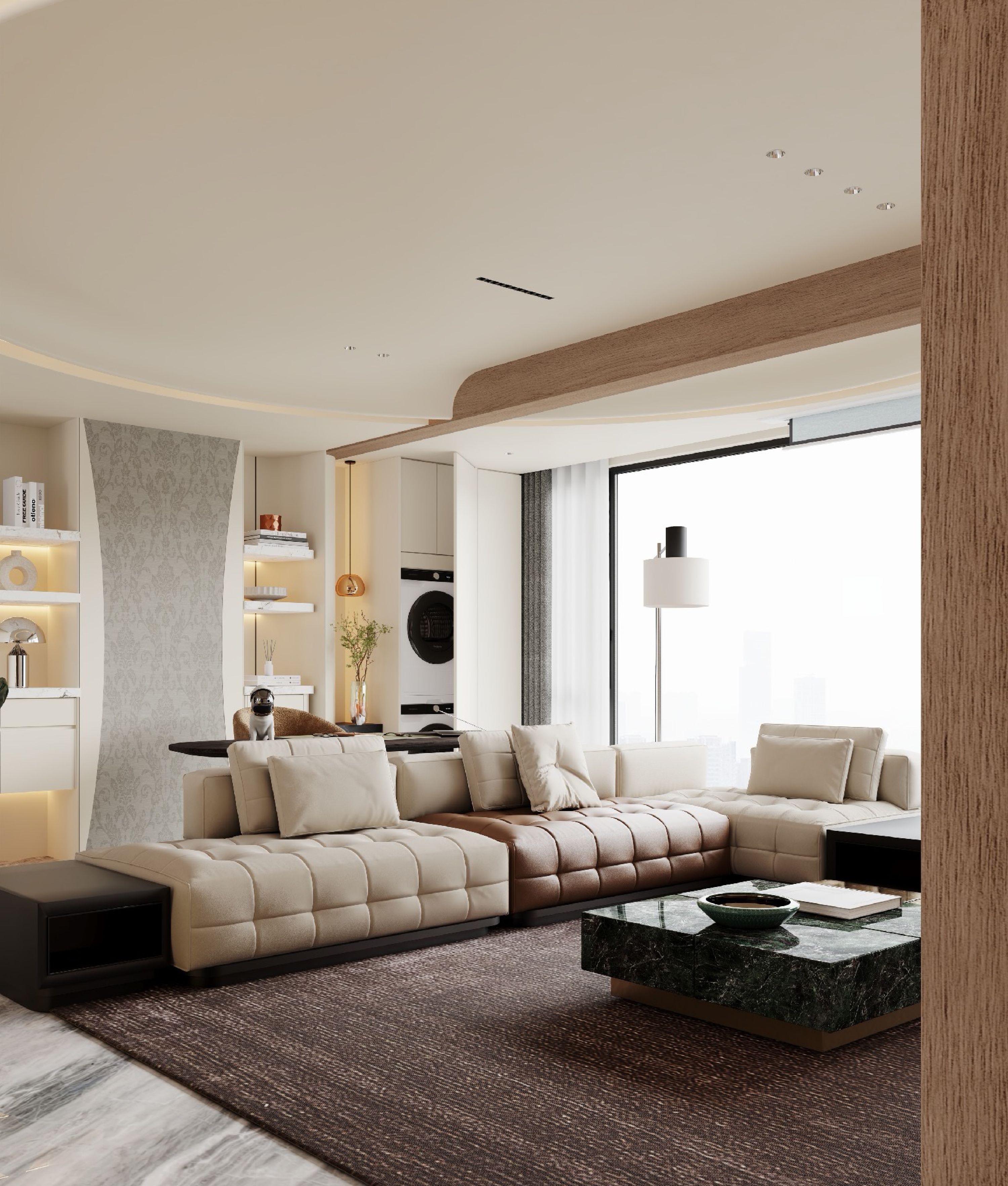 Light Luxury Apartment Design in Malaysia | Spacious Modern Living - 23