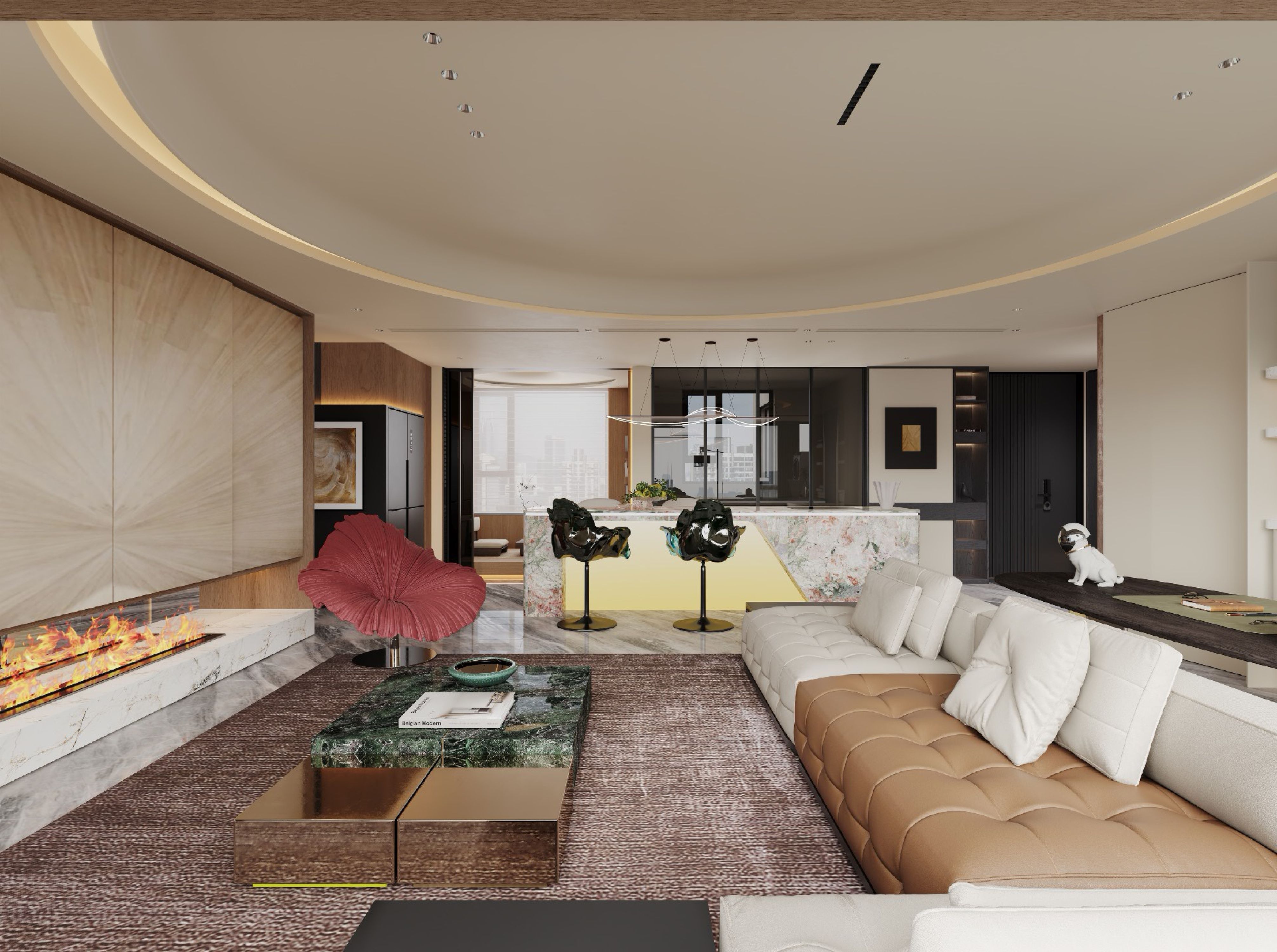 Light Luxury Apartment Design in Malaysia | Spacious Modern Living - 7