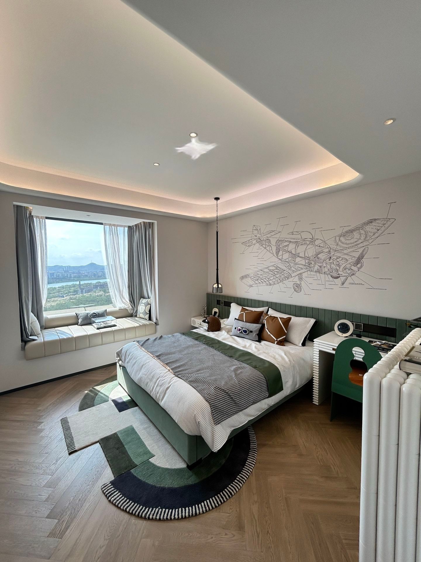 Nanning Grandeur: 288㎡ Modern Luxury Open-Plan Residence - 6