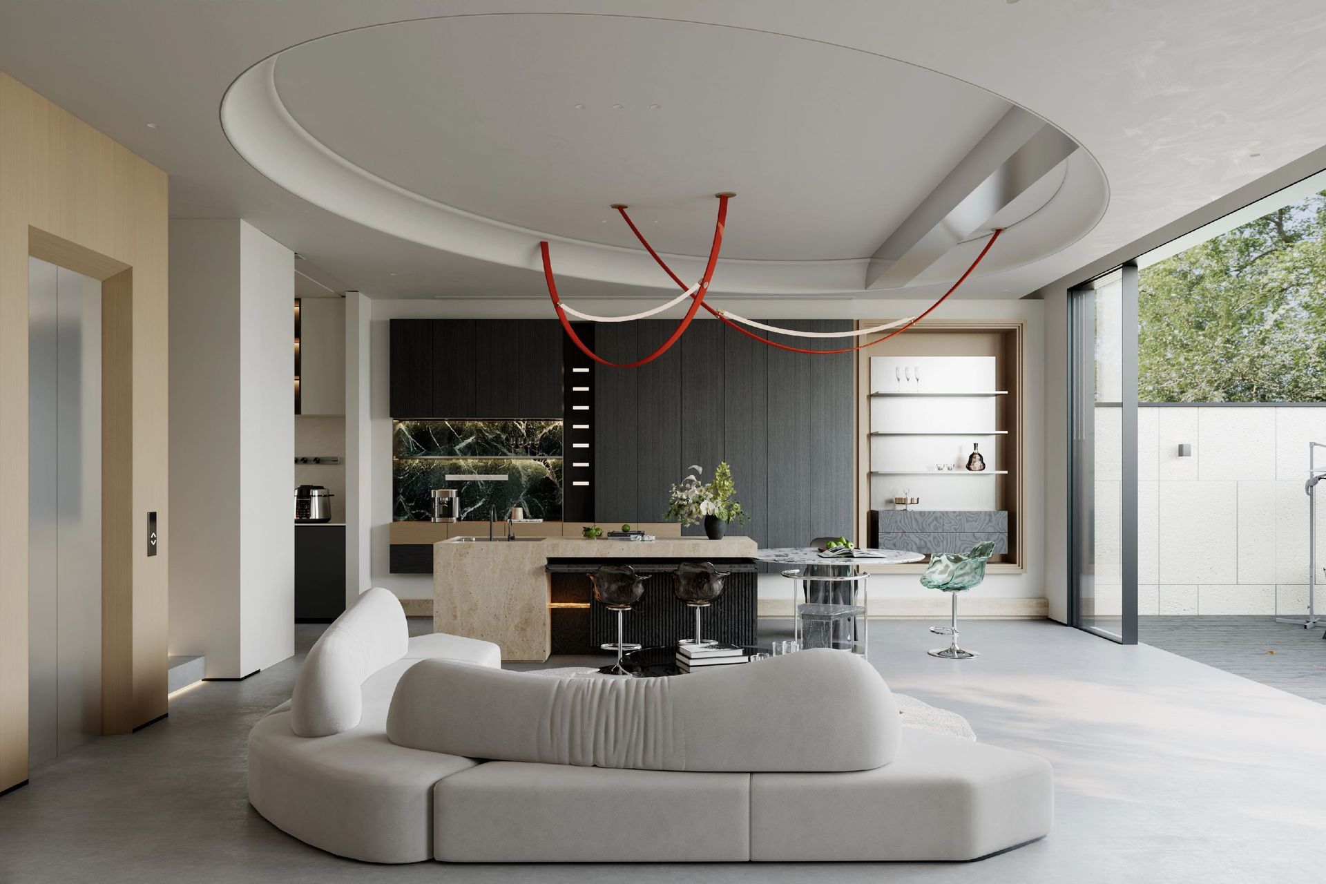 Modern Eclectic Basement Design in Kuala Lumpur | 160 sqm Functional Space - 6