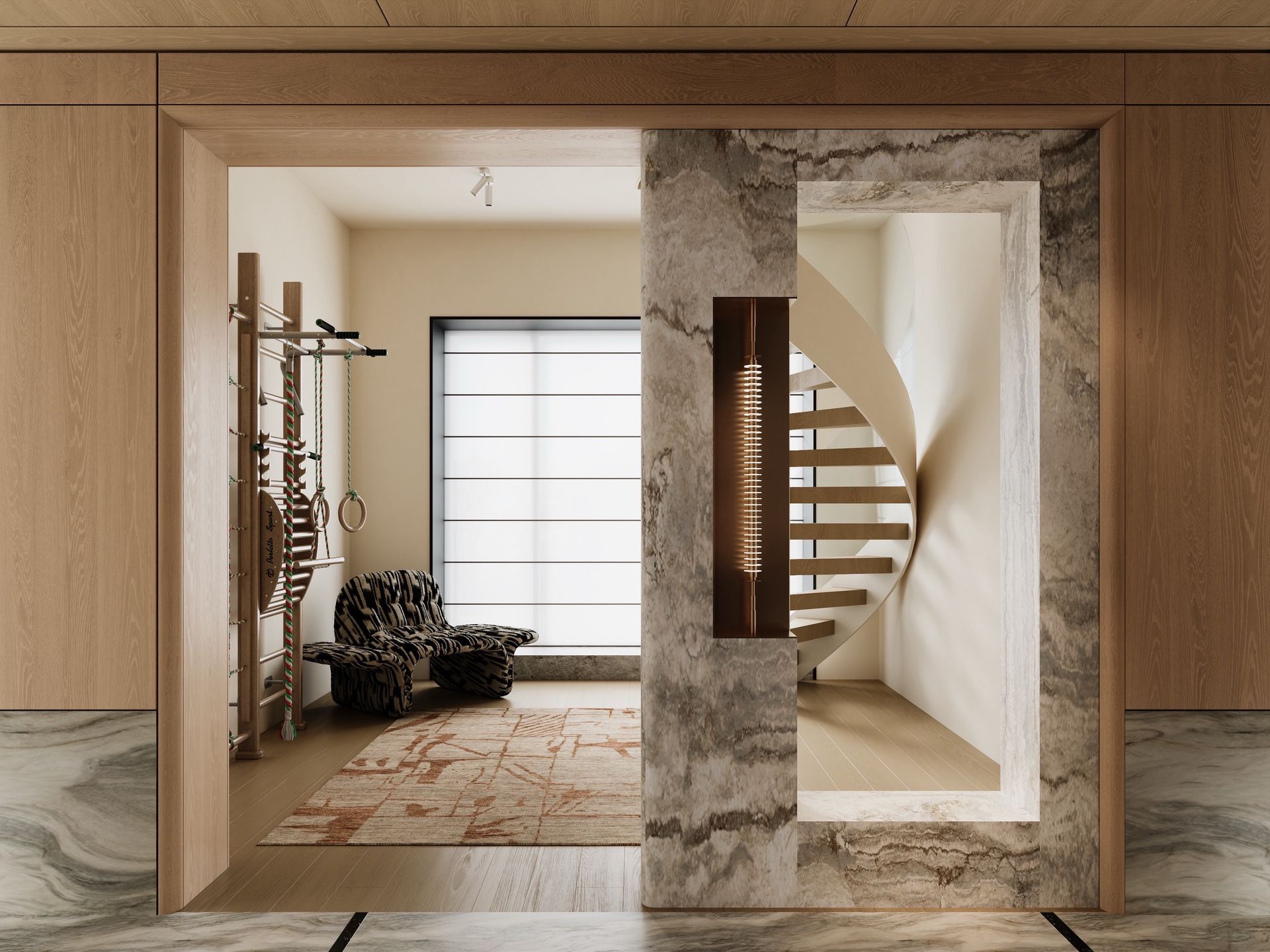 Natural Wood Style Villa Design in Bangkok | 300 sqm Luxury Residence - 8