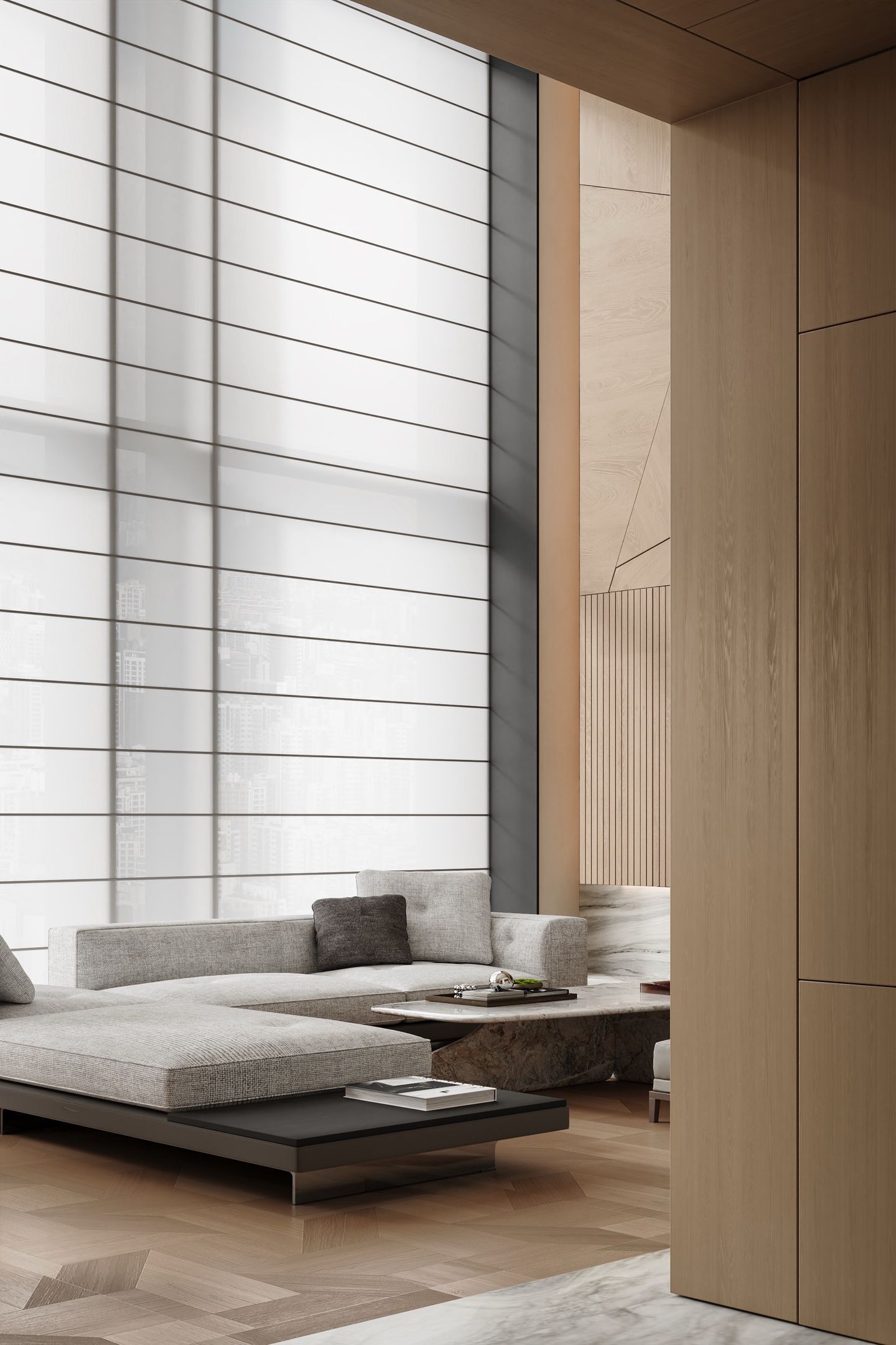 Natural Wood Style Villa Design in Bangkok | 300 sqm Luxury Residence - 13