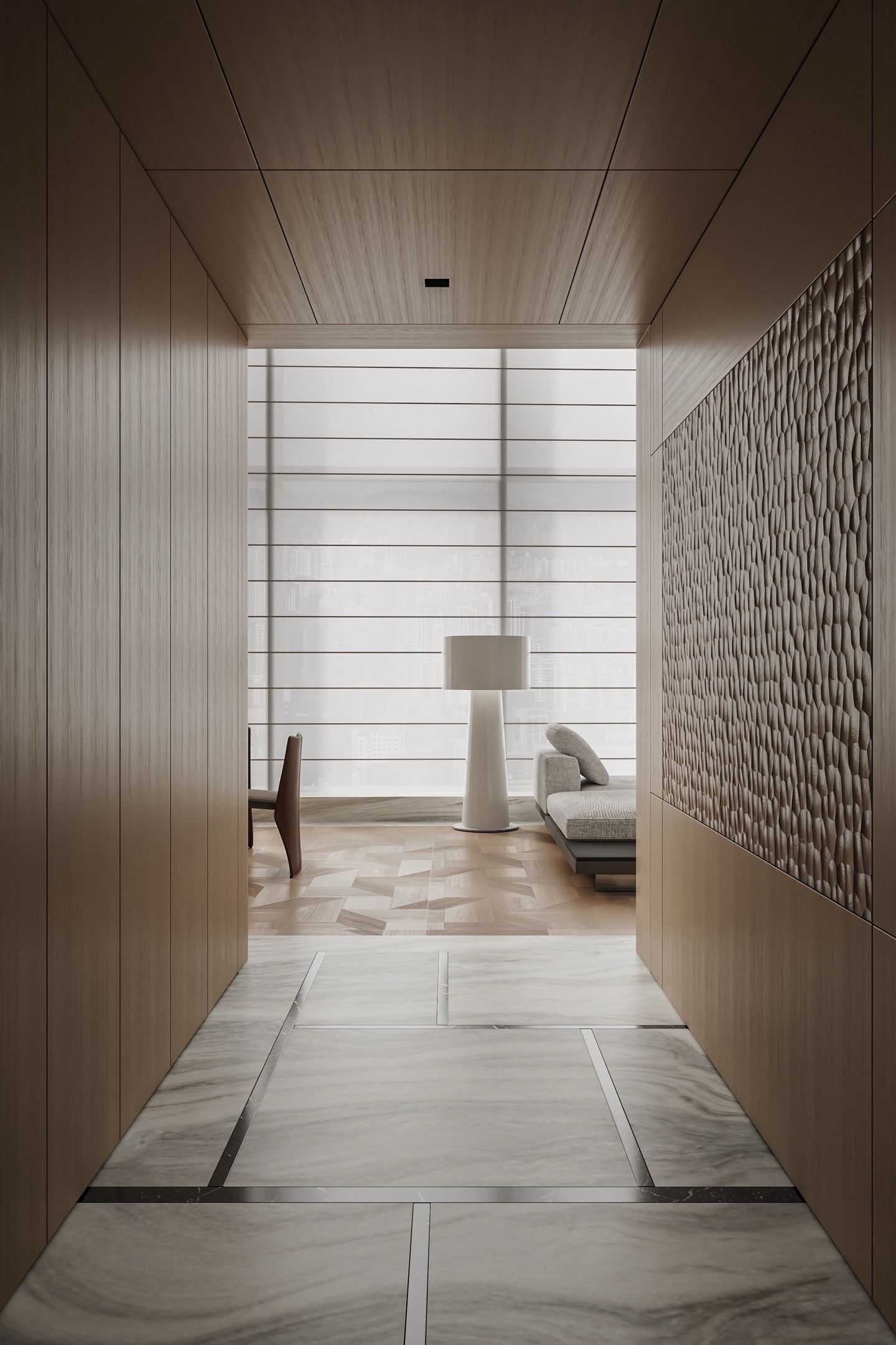 Natural Wood Style Villa Design in Bangkok | 300 sqm Luxury Residence - 10