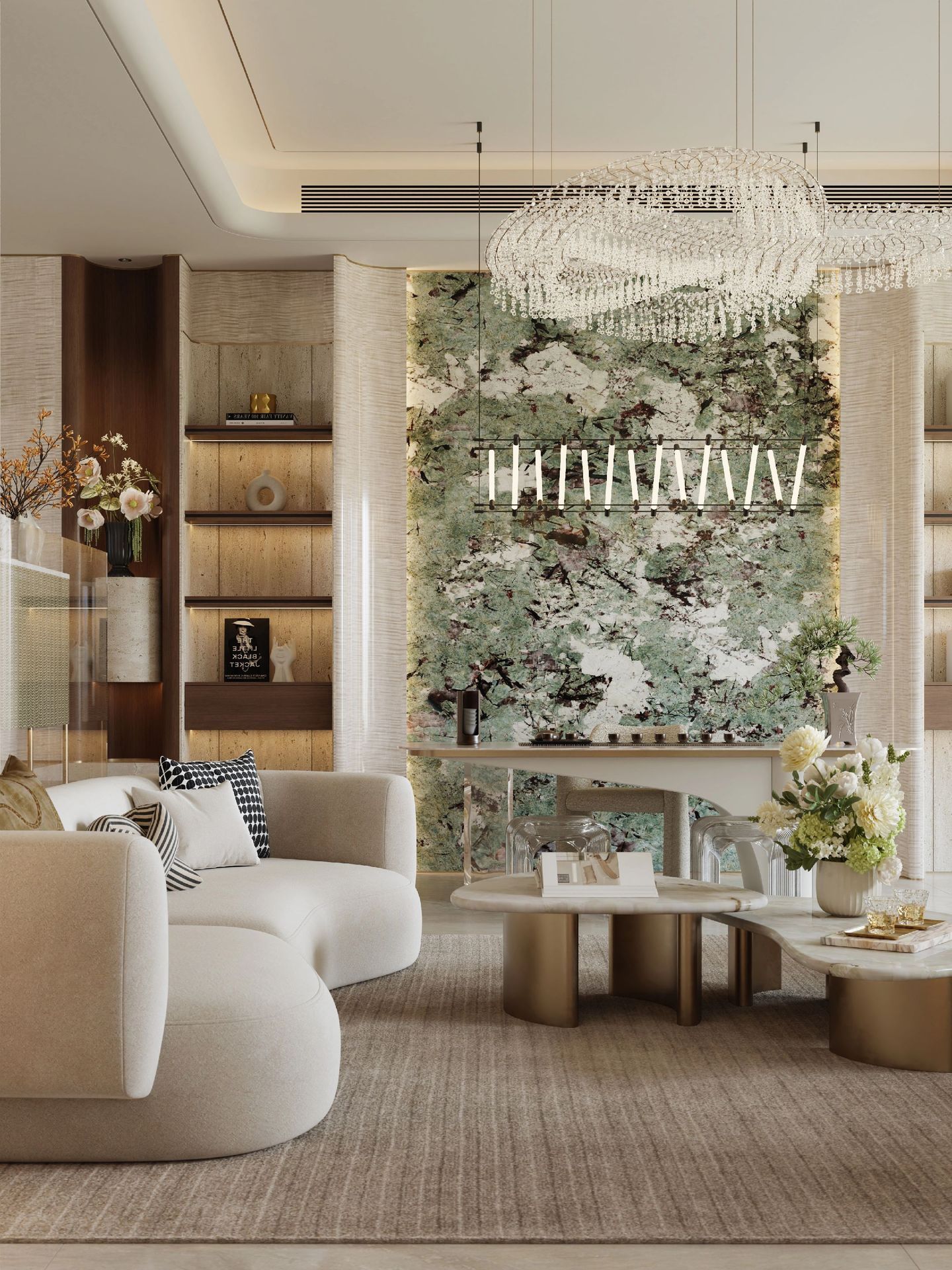Light Luxury Interior Design in Bangkok | Elegant Modern Living Space - 8