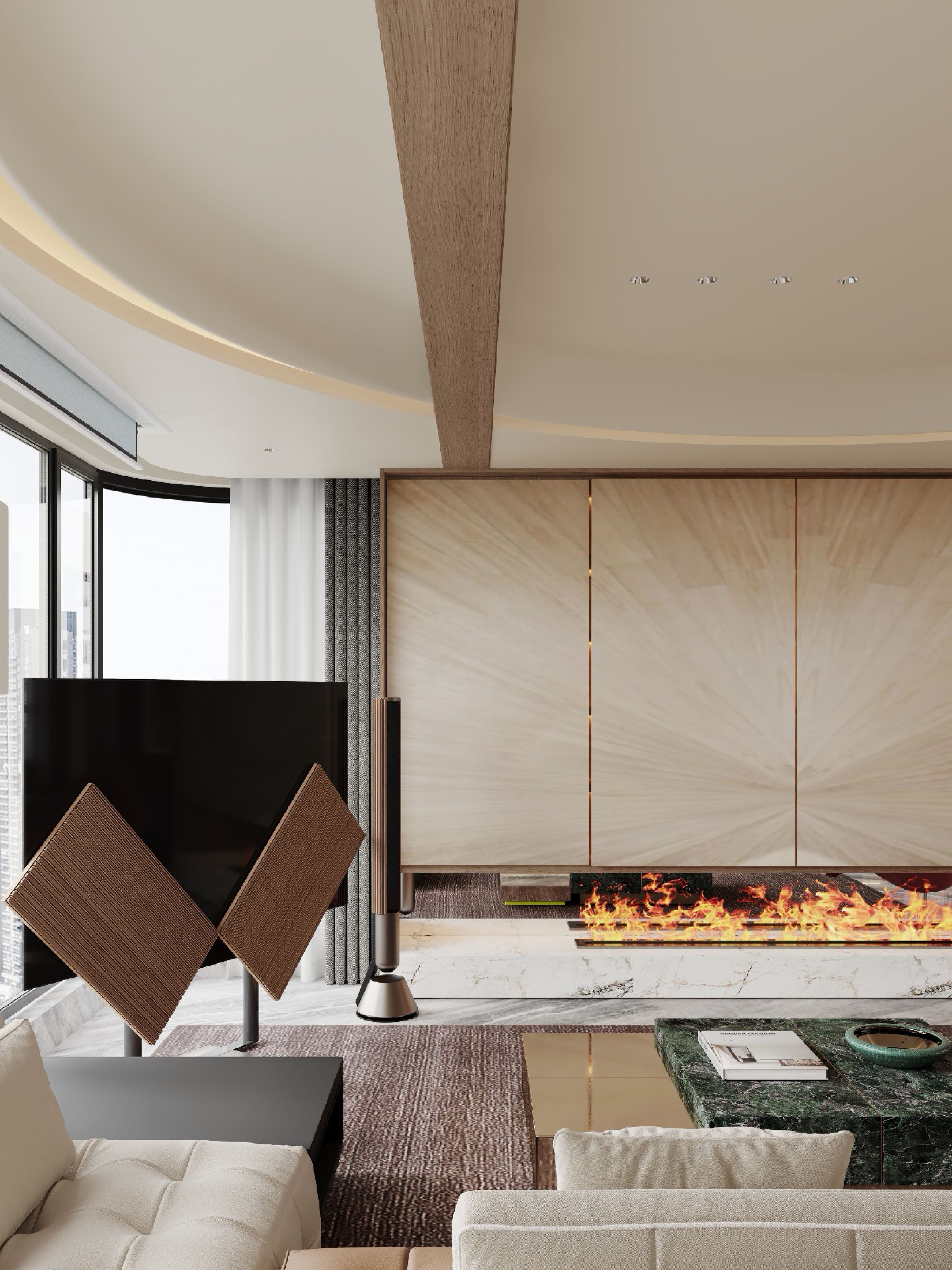 Light Luxury Apartment Design in Malaysia | Spacious Modern Living - 5