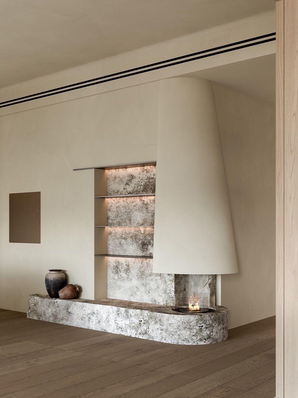 Warm Wood Minimalist Apartment Design | Natural Style Flat Interior - 10