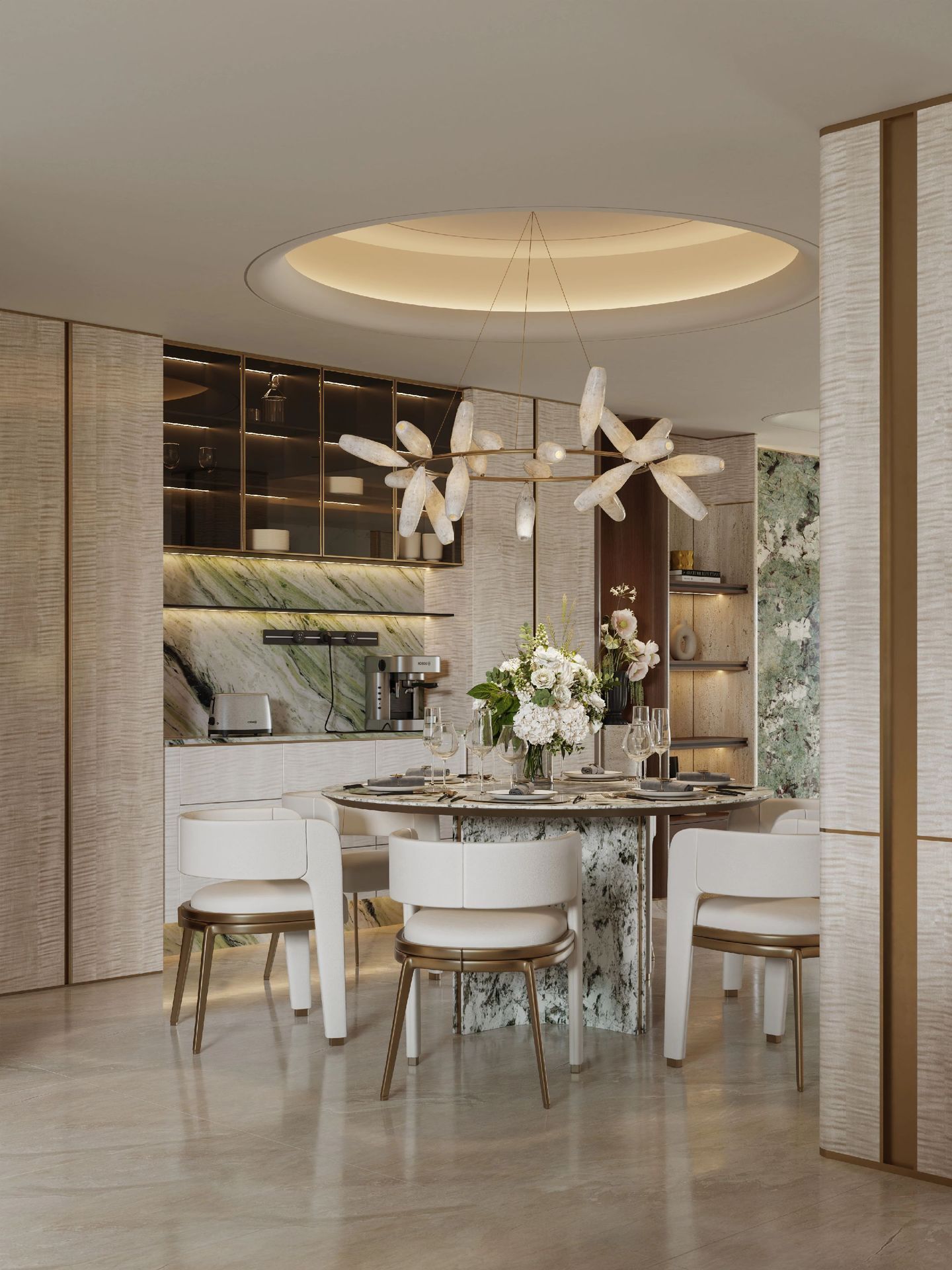 Light Luxury Interior Design in Bangkok | Elegant Modern Living Space - 5