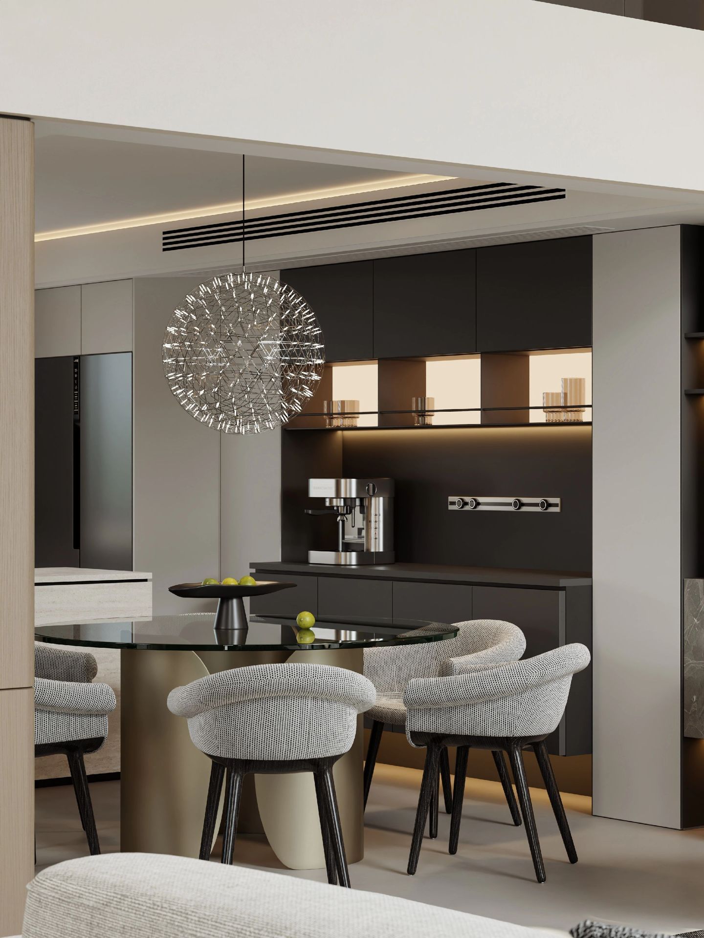 Light Luxury Double-Volume Villa in Johor Bahru | Elegant Bright Interior Design - 12