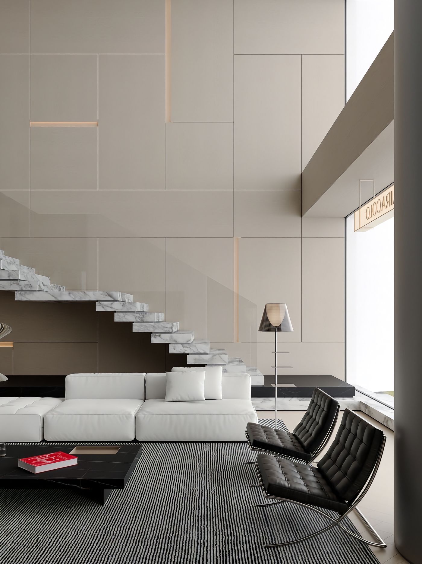 Luxury Double-Volume Villa in Bangkok | 960 sqm Grand Residence Design - 13