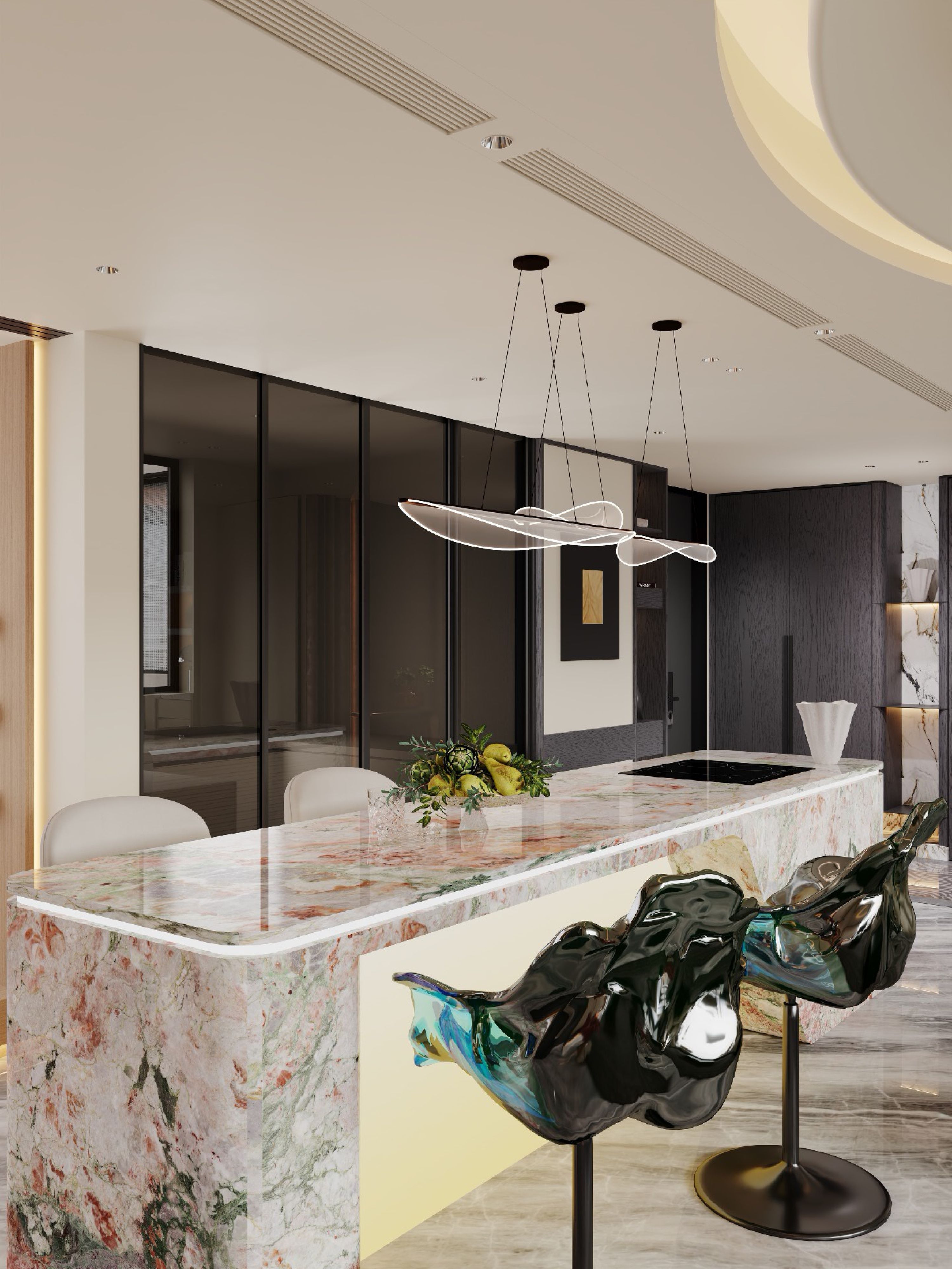 Light Luxury Apartment Design in Malaysia | Spacious Modern Living - 15