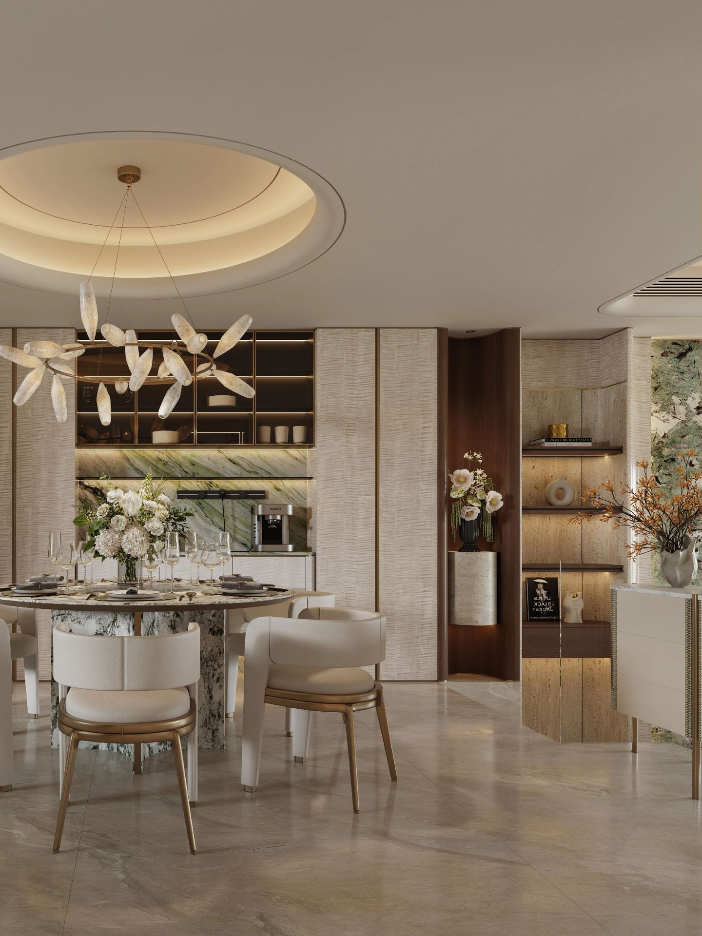 Light Luxury Interior Design in Bangkok | Elegant Modern Living Space - 6