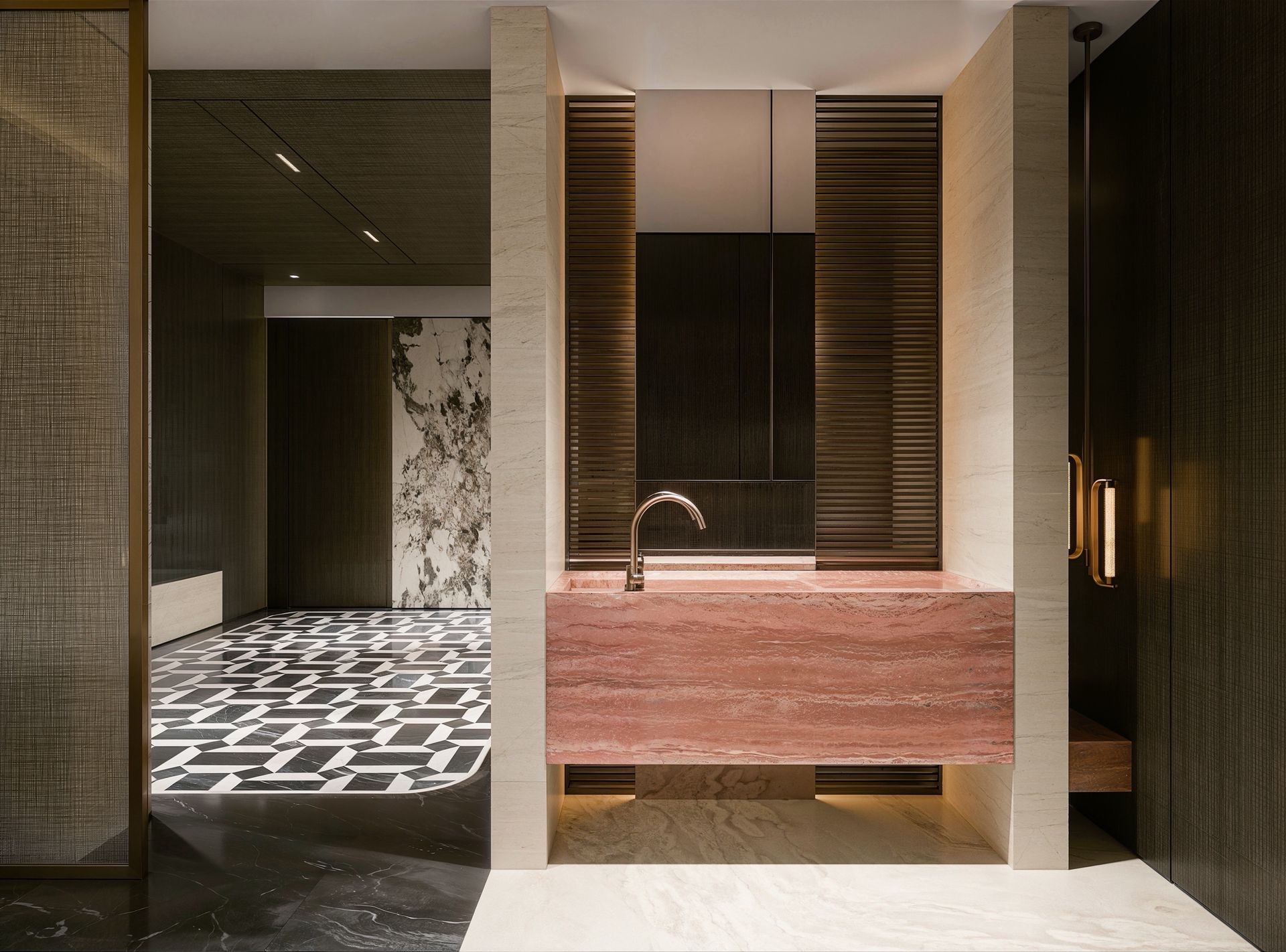 Dark Light Luxury Interior Design in Kuala Lumpur | Modern Elegant Living - 11